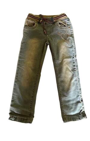 Джинси з принтом